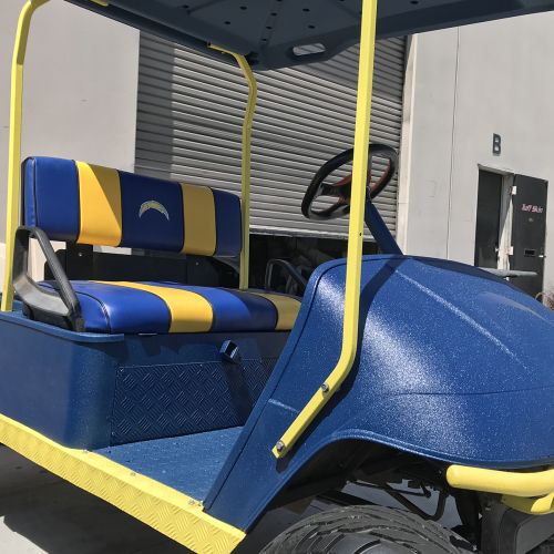 Spray On Liner for Everything - Golf Cart